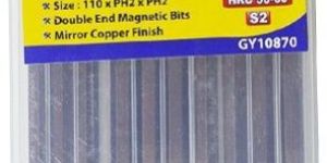 2 in 1 1/4 Magnetic Screwdriver Bits (10 Pcs. Per Pack)