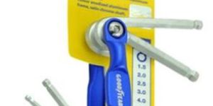 7 Pcs. Aluminium Folding Hex Key Set (Ball Pointed)