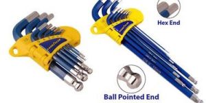 9 Pcs. Short & Long Arm Hex Key Set ( Ball Pointed )