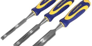 Goodyear 3 Pcs. Wood Chisel Set with Striking Head