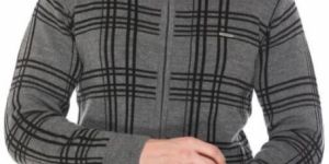 Men's Snug Fit Pullover with Zipper