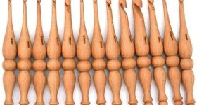 Designer Wooden Crochet Hook