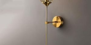 Gold Metal Wall Light