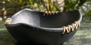 Bowl Longpi Black Pottery