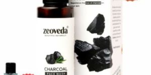 Charcoal Mens Face Wash for Deep Pore Cleansing & Oil Control