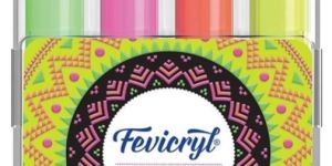 Fevicryl 3D Neon Colour Liners Pouch