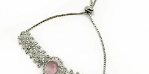 ROSE QUARTZ SLIDER CHARM BRACELET