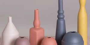 the Lost City (Set of 7) Multi Colour Ceramic Vase