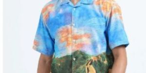 Printed Oversized Men Shirts