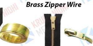 Brass Zipper Wires