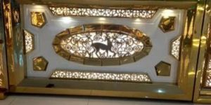 Stainless Steel LED Chat Catering Counter