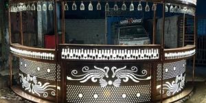 Stainless Steel Mocktail Catering Counter