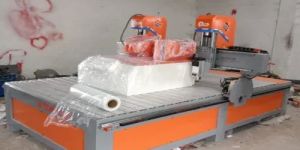 Double Head CNC Wood Router Machine