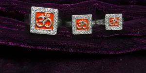 925 Silver Religious Hindu Om Rings for Men