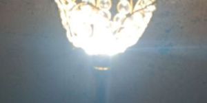 Electric Crystal Table Lamp