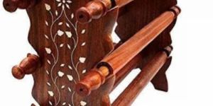 Handmade Wooden Bangle Holder