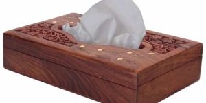 Wooden Tissue Box