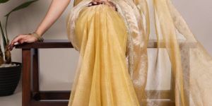 9star fashion-silk vol-6 tissue shimmer saree