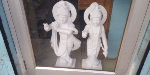 Rajasthan Makrana Marble Radha Krishna Statue