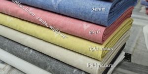 Cotton Linen Fabric 60 Lea