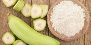 White Green Banana Powder