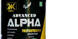 Teja Care Advanced Alpha Testosterone Booster 24K Gold