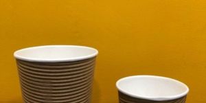 150ml Heavy Ripple Glass