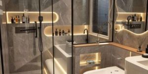 Bathroom Glass Shower Enclosure