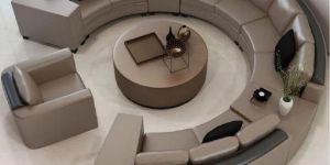 Round Sofa Set