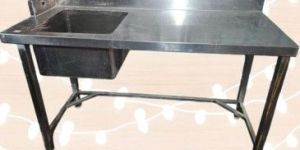 Stainless Steel Single Sink Table