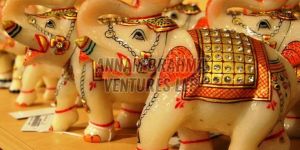 White Marble Elephant