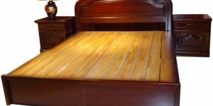 Wooden Double Bed
