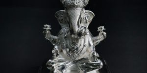 Silver Ganpati Idol