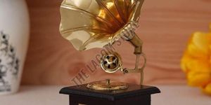 Brass Vintage Dummy Gramophone Showpiece