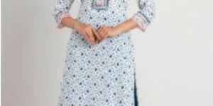 Ladies Cotton Printed Casual Wear Kurti
