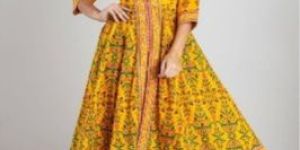 Ladies Printed Anarkali Kurti