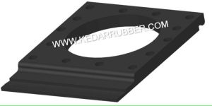 RUBBER LID FRAME FOR MANHOLE