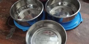 Stainless Steel Round Lunch Box