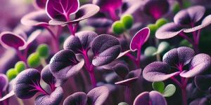 Radish Purple Microgreen