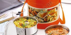Hot Club Insulated Tiffin 3 Containers