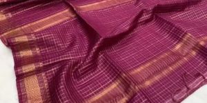 Bhagalpur Mangalgiri Zari Saree
