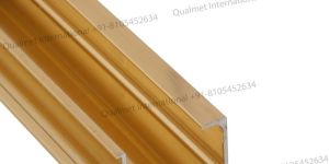 Kitchen Cabinet 19mm G Handle Profile- Golden Glossy
