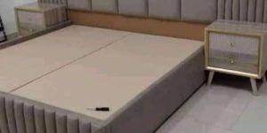 Grey Bed