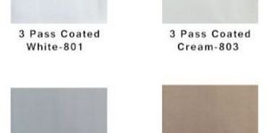 3 Pass Coated Blackout Fabric