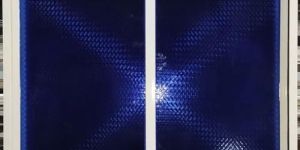 Blue Glass Aluminium Sliding Window