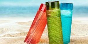 Plastic Bubble Water Bottle Set