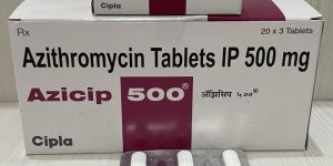 Azicip 500 Mg Azithromycin Tablet