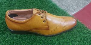 MENS FAUX LEATHER FORMAL LACEUP SHOES