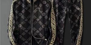 Men Cotton Printed Slim Fit Track Suit