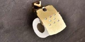 Gold Touch Toilet Paper Holder